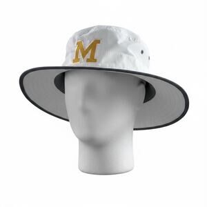 University of Michigan Richardson Model 810 Boonie Bucket Cap NCAA Sun Golf